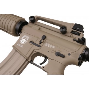 G&G Модель винтовки M4A1 Carbine (GR16) Blow Back TAN Blowback